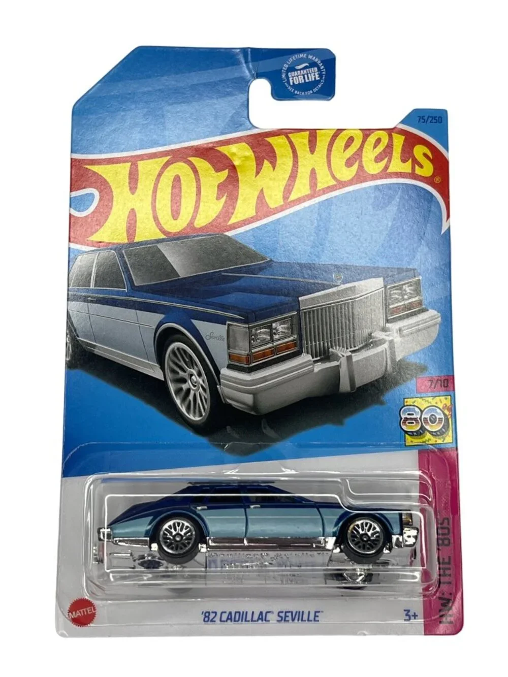 Hot Wheels ’82 Cadillac Seville 2024 HW The ’80s 7/10 Mainline 67/250 Diecast